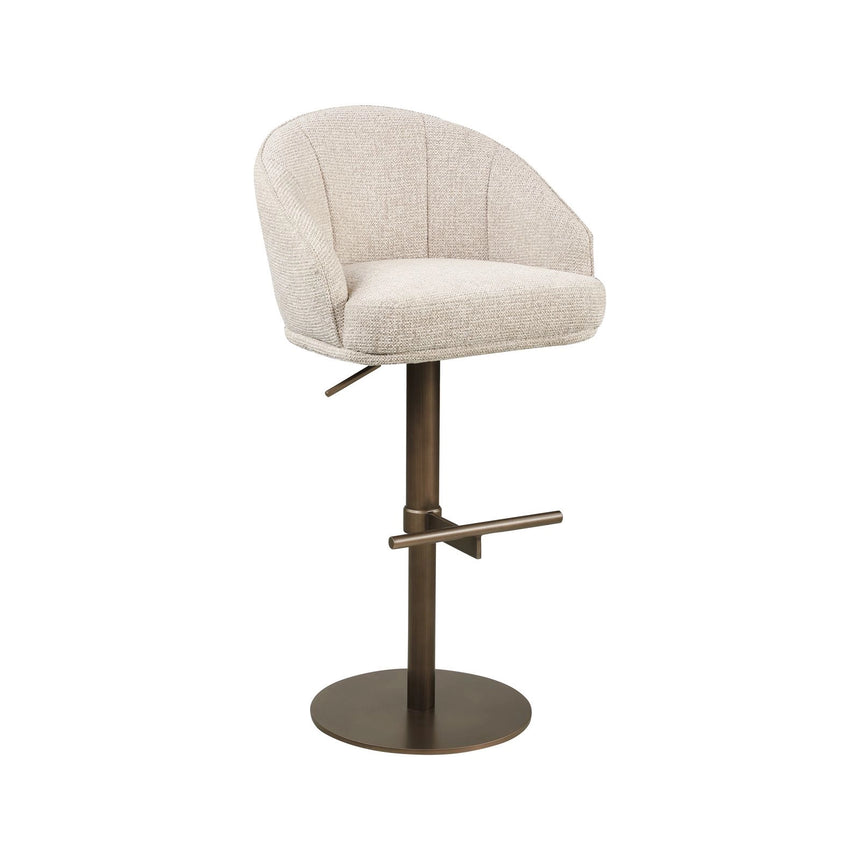 Drehbarer Barhocker Beverly in natural fancy von Richmond Interiors – Bild 3