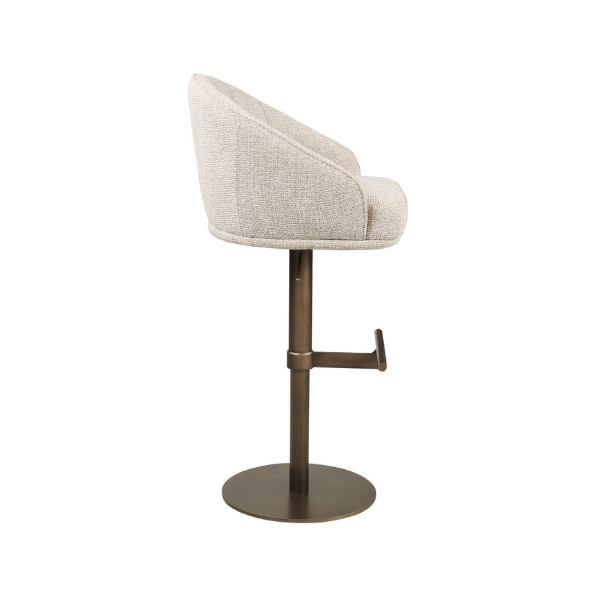 Drehbarer Barhocker Beverly in natural fancy von Richmond Interiors – Bild 5
