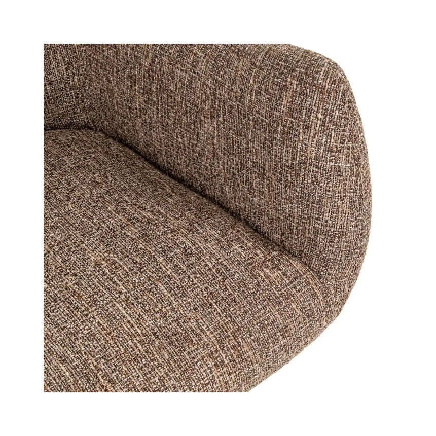 Drehbarer Essstuhl Aldo in brown tweed von Richmond Interiors – Bild 8