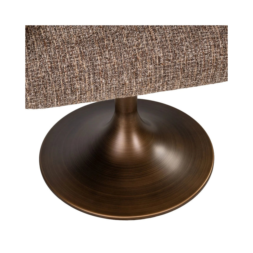 Drehbarer Essstuhl Aldo in brown tweed von Richmond Interiors – Bild 9