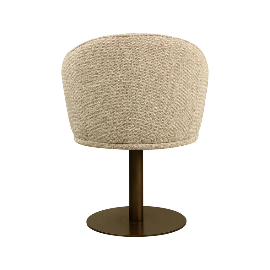 Drehbarer Essstuhl Beverly in natural fancy, 58x59x81 cm von Richmond Interiors – Bild 5