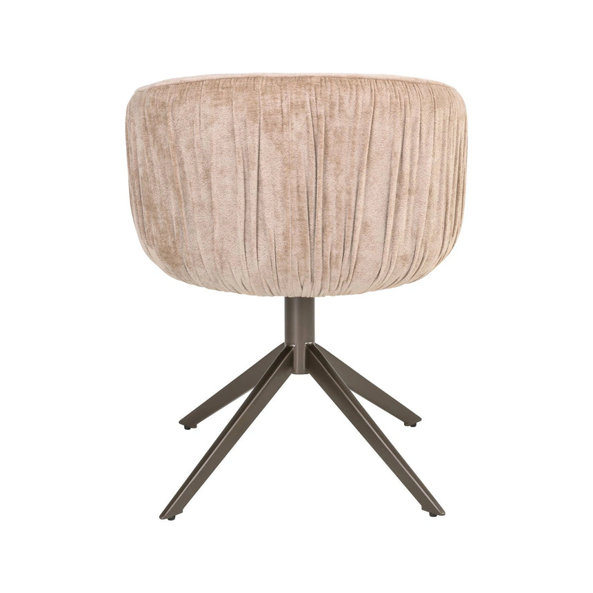 Drehbarer Essstuhl Cassi in sand soft von Richmond Interiors – Bild 5