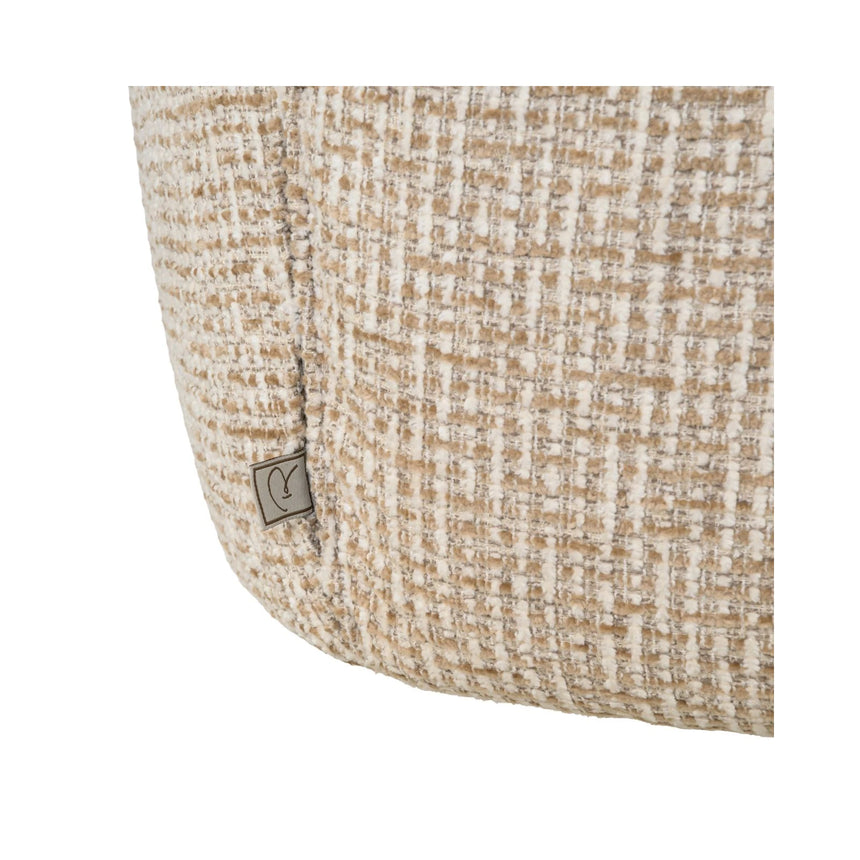 Drehbarer Essstuhl Chase in cream blockweave von Richmond Interiors – Bild 6