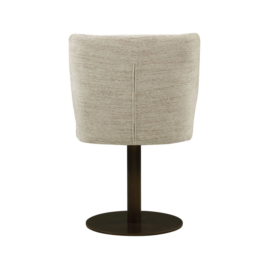 Drehbarer Essstuhl Fiona in natural softweave von Richmond Interiors – Bild 5