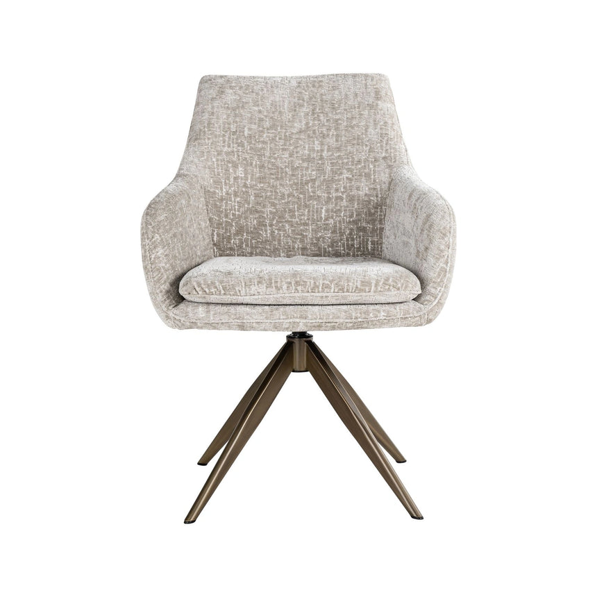 Drehbarer Essstuhl Lisonne in pearl island von Richmond Interiors – Bild 6