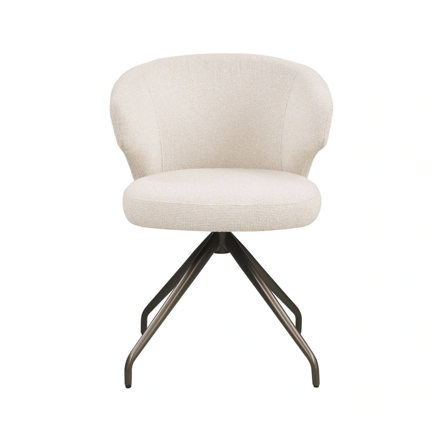 Drehbarer Essstuhl Milly in biscotti von Richmond Interiors – Bild 4
