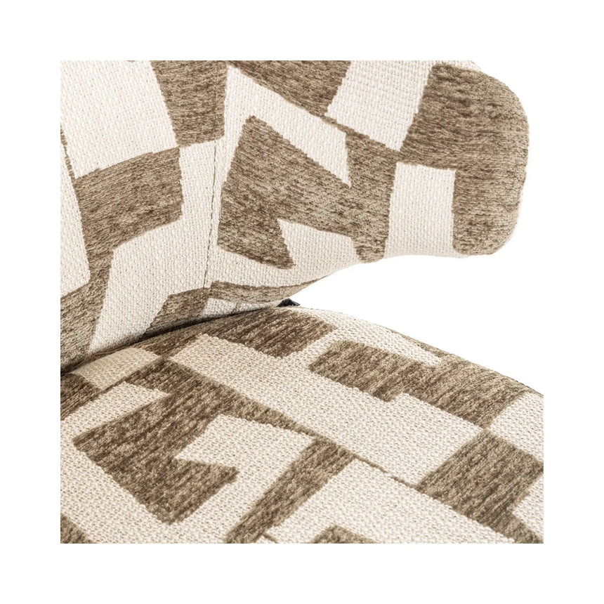 Drehbarer Essstuhl Milly in moss graffic von Richmond Interiors – Bild 7