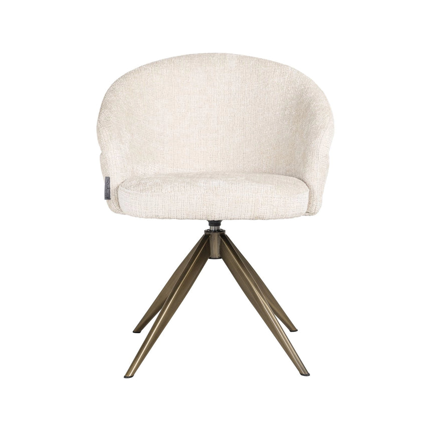 Drehbarer Essstuhl Zendaya in niagara beige von Richmond Interiors – Bild 5