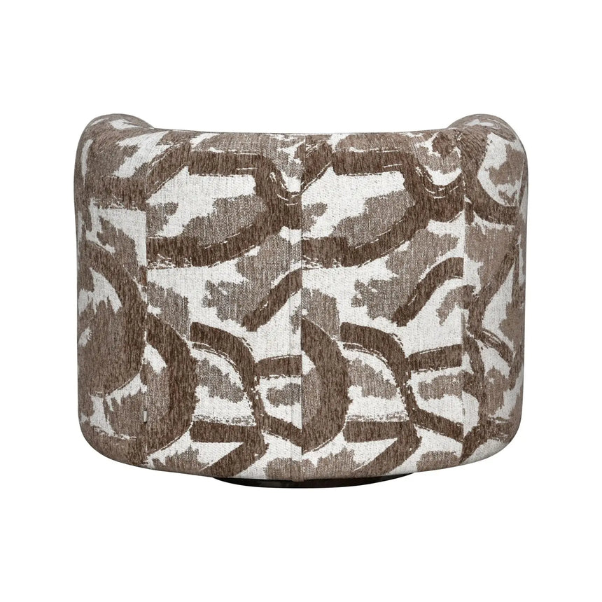 Drehbarer Sessel Talley in brown nature, 87x80x67 cm von Richmond Interiors – Bild 5