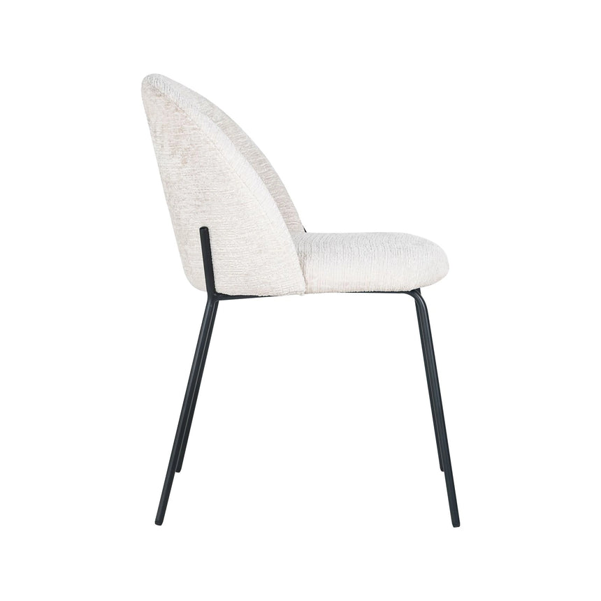 Essstuhl Alyssa in cream fusion als 2er-Set von Richmond Interiors – Bild 5