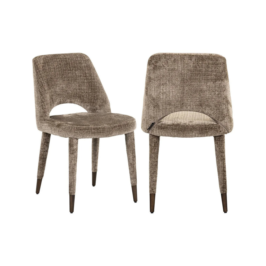 Essstuhl Cecilia in Niagara Stone, flammhemmend, 2er-Set von Richmond Interiors – Bild 2
