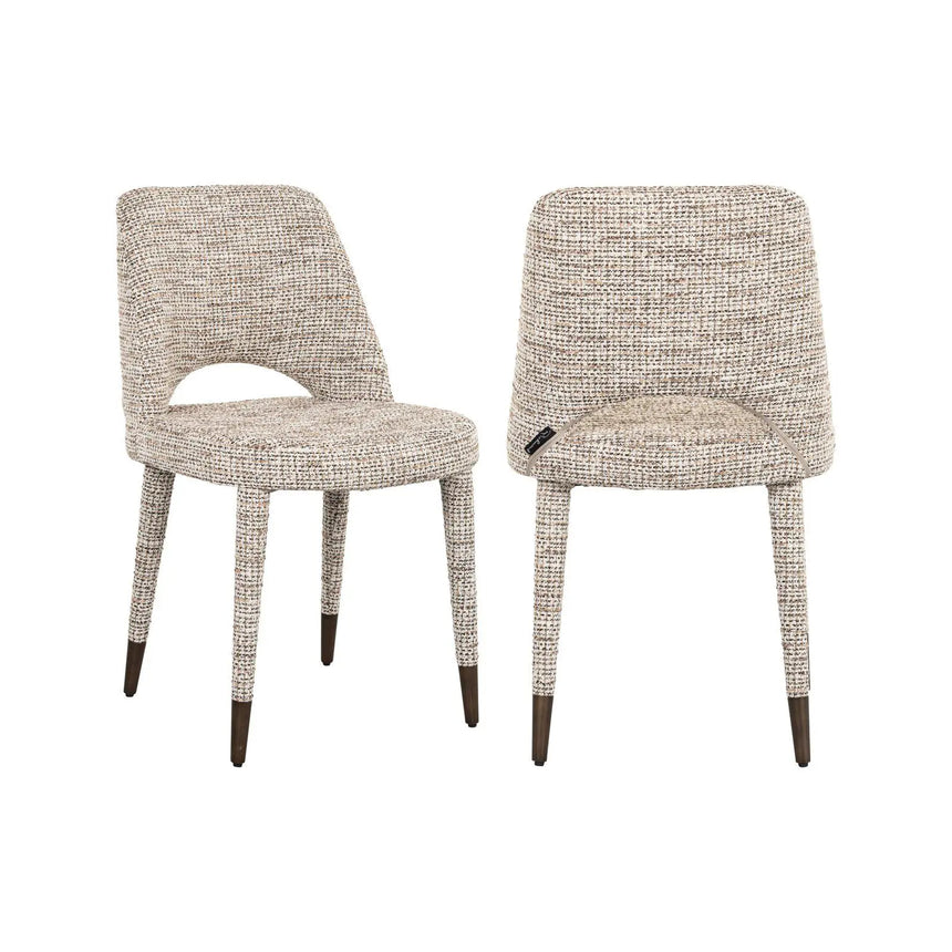 Essstuhl Cecilia in Trendy Nature oder Niagara Stone, 2er-Set von Richmond Interiors – Bild 2
