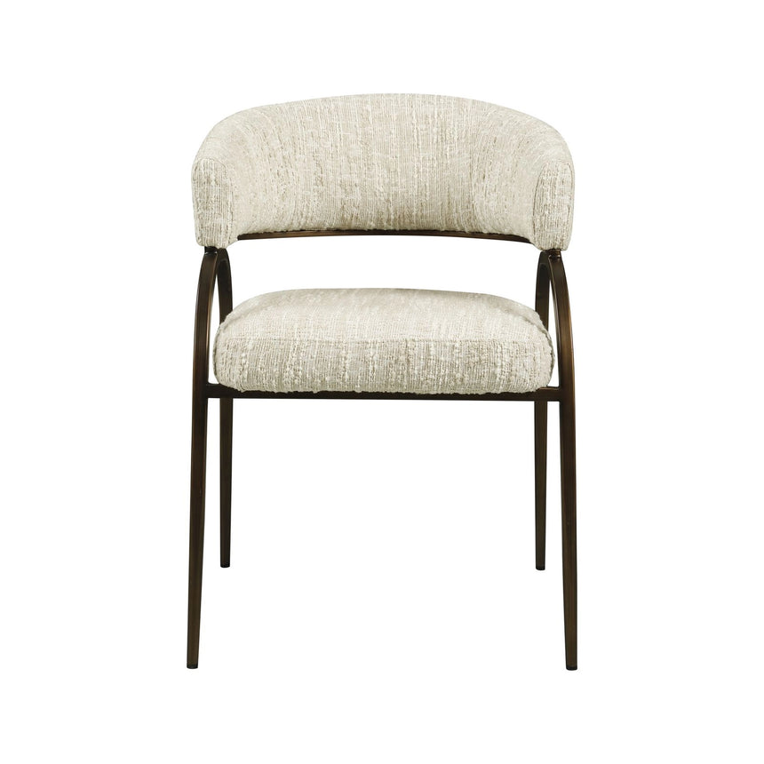 Essstuhl Charda in beige angora von Richmond Interiors – Bild 3