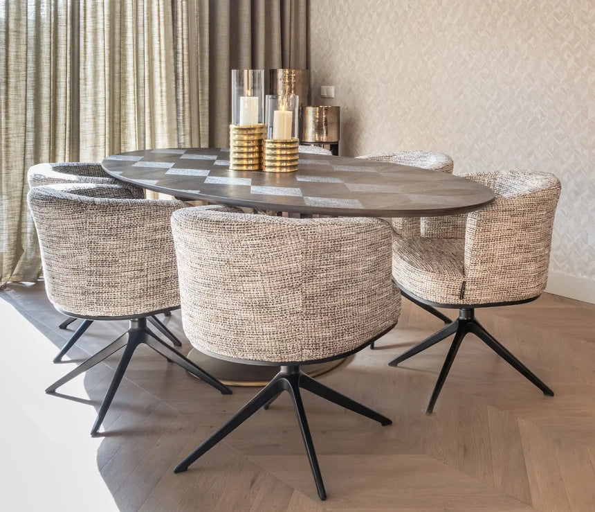 Essstuhl Cheyenne mit Drehfunktion in trendy nature von Richmond Interiors – Bild 10