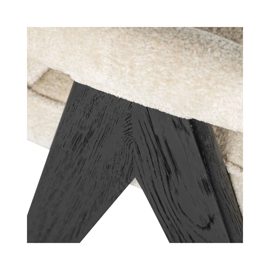 Essstuhl Cooper in white chenille von Richmond Interiors – Bild 7