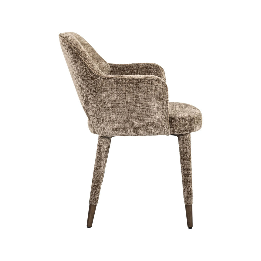 Essstuhl Donnatella in niagara stone, flammhemmend, 59x63x83 cm von Richmond Interiors – Bild 4