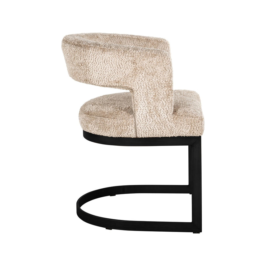 Essstuhl Ellis in lovely beige, 64x60x78 cm von Richmond Interiors – Bild 2