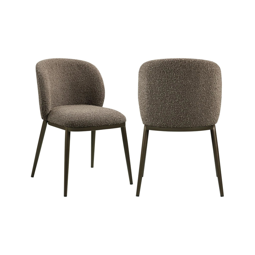 Essstuhl Gandy in brown chunky, 50x60x81 cm von Richmond Interiors – Bild 1