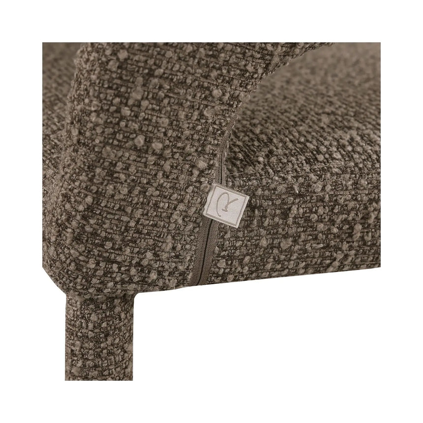 Essstuhl Gia in brown chunky, 58x58x80 cm von Richmond Interiors – Bild 7