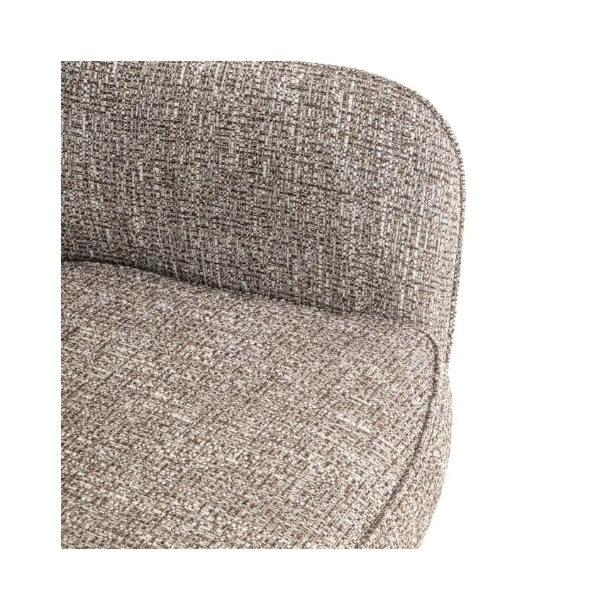 Essstuhl Ginerva mit Drehfunktion in earth tweed, 59x64x90 cm von Richmond Interiors – Bild 7