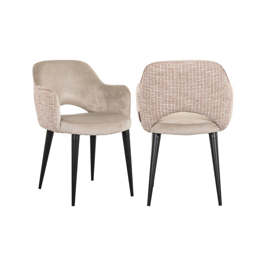 Essstuhl Giovanna in Trendy Rose von Richmond Interiors – Bild 1