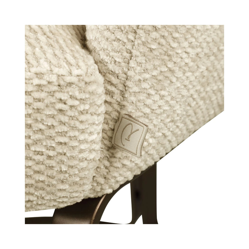 Essstuhl Hadley mit flammhemmendem Bezug in natural boldweave, 60x60x81 cm von Richmond Interiors – Bild 8