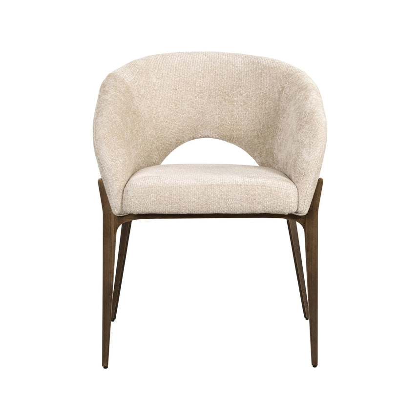 Essstuhl Kenzi in Cream Unicorn oder Cognac Fusion von Richmond Interiors – Bild 5