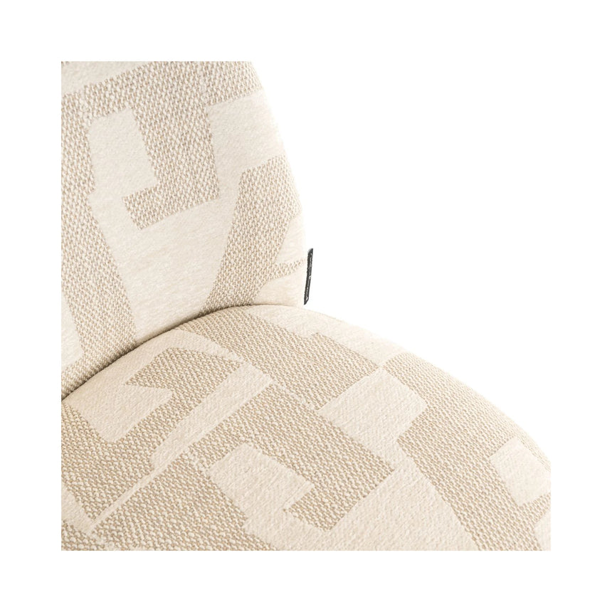 Essstuhl Lana in beige graffic als 2er-Set von Richmond Interiors – Bild 10