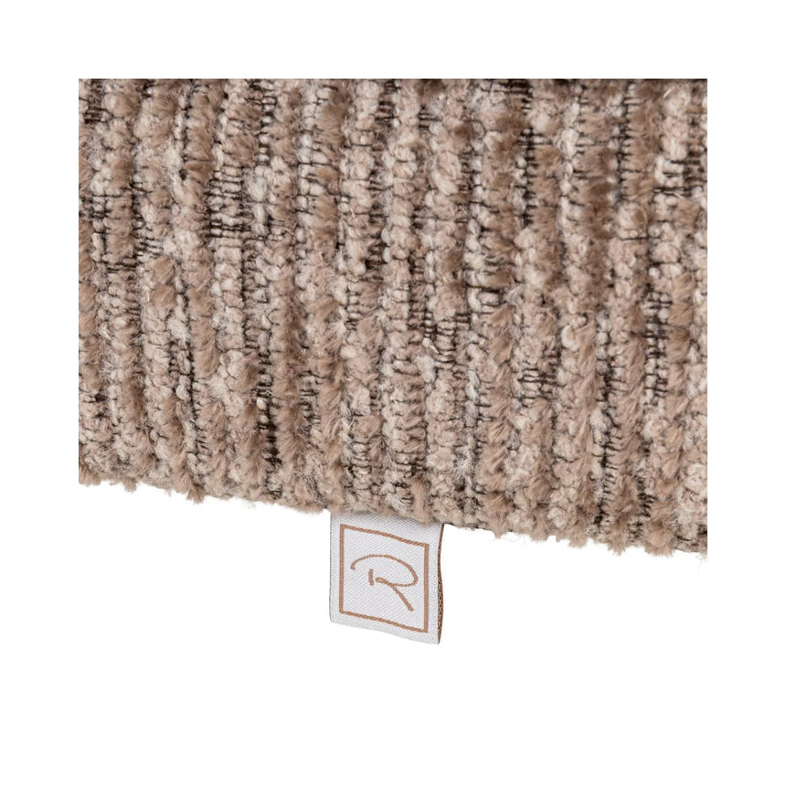 Essstuhl Mori mit flammhemmendem Bezug in mocca linear, 63x59x79 cm von Richmond Interiors – Bild 6