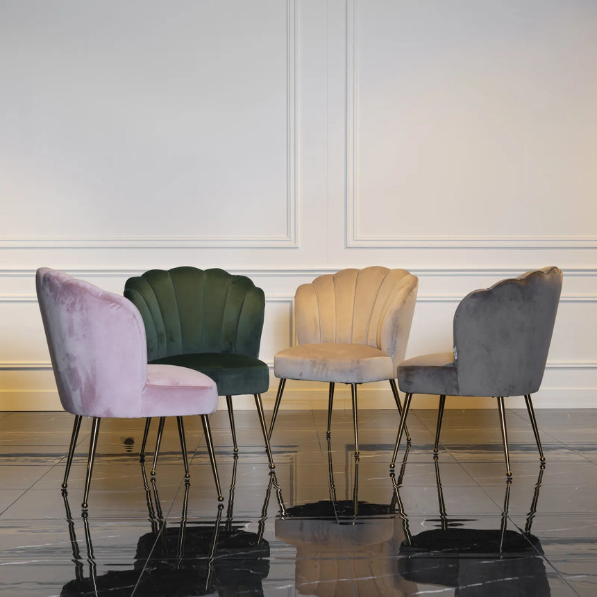 Essstuhl Pippa in khaki velvet von Richmond Interiors – Bild 10