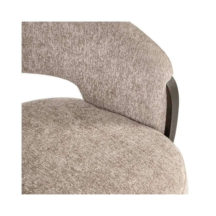 Essstuhl Pollux mit Drehfunktion in be easy sand und Eiche von Richmond Interiors – Bild 6