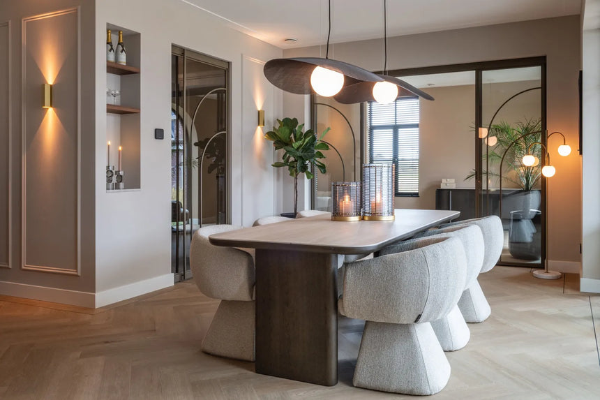 Essstuhl Quiriro in Biscotti oder Mocca linear von Richmond Interiors – Bild 12