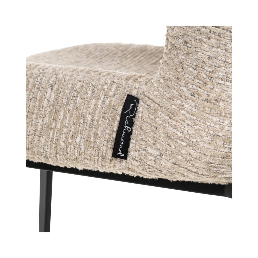 Essstuhl Sergio in Natural Linear von Richmond Interiors – Bild 6