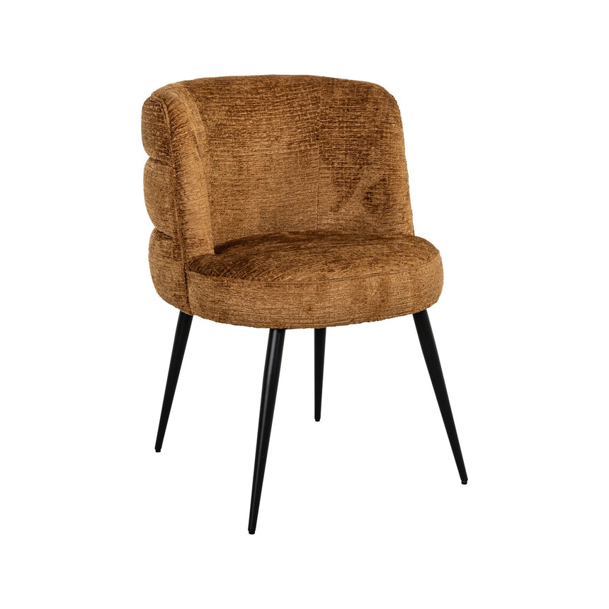 Essstuhl Stella in cognac fusion, 63x63x83 cm von Richmond Interiors – Bild 2