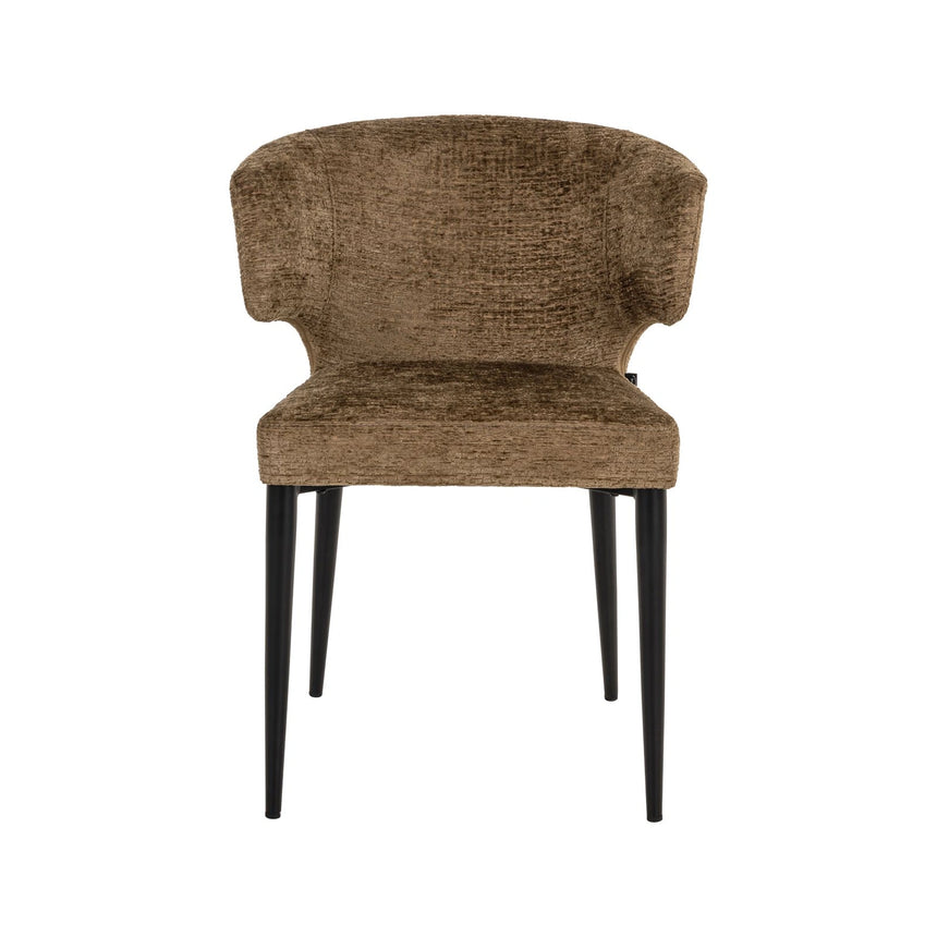 Essstuhl Taylor in brandy fusion, flammhemmend, 60x60x79 cm von Richmond Interiors – Bild 5