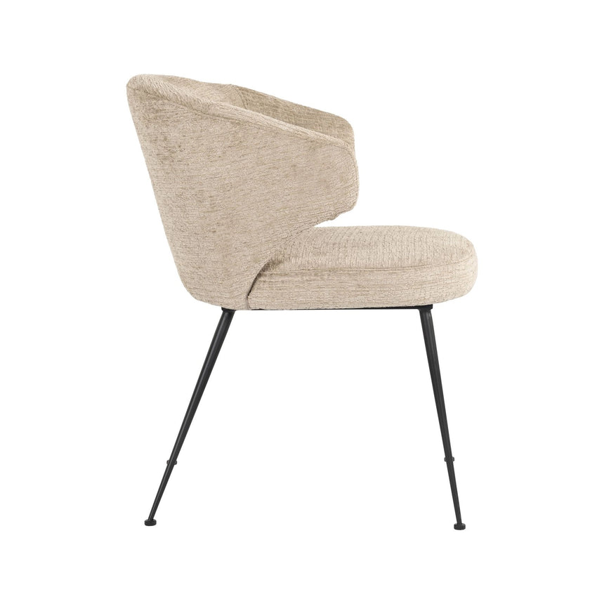 Essstuhl Xandra mit flammhemmendem Bezug in desert fusion, 59x67x80 cm von Richmond Interiors – Bild 4