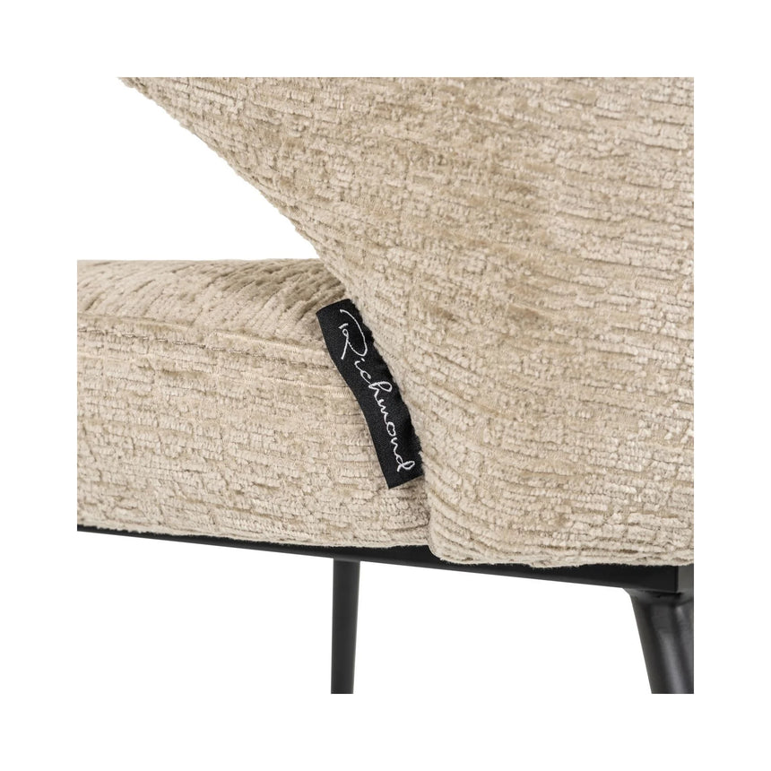 Essstuhl Xandra mit flammhemmendem Bezug in desert fusion, 59x67x80 cm von Richmond Interiors – Bild 7