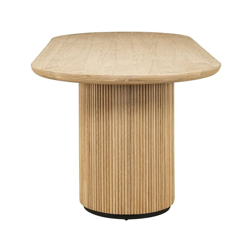 Esstisch Belfort aus Eichenfurnier in beige, 280x100x76 cm von Richmond Interiors – Bild 2