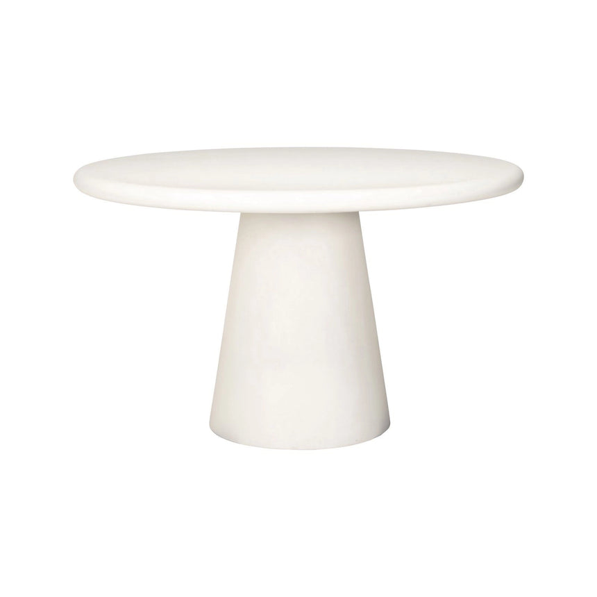 Esstisch Bloomstone in weiß, 130x130x76 cm von Richmond Interiors – Produktbild 1