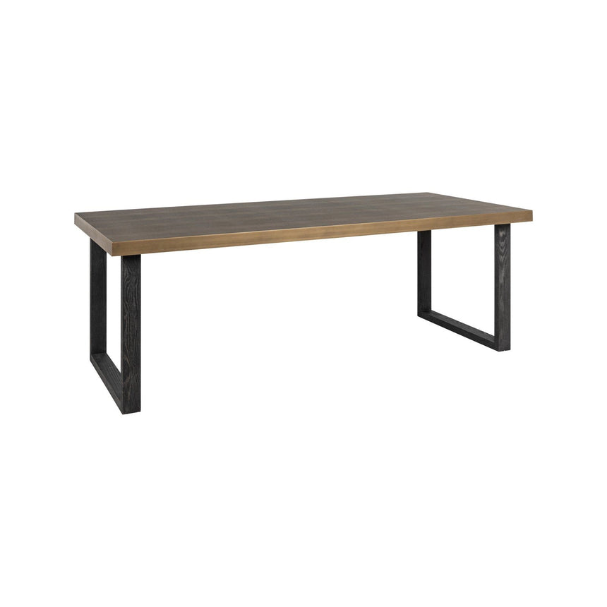 Esstisch Bloomville in brass shagreen, 200x100x76 cm von Richmond Interiors – Produktbild 1