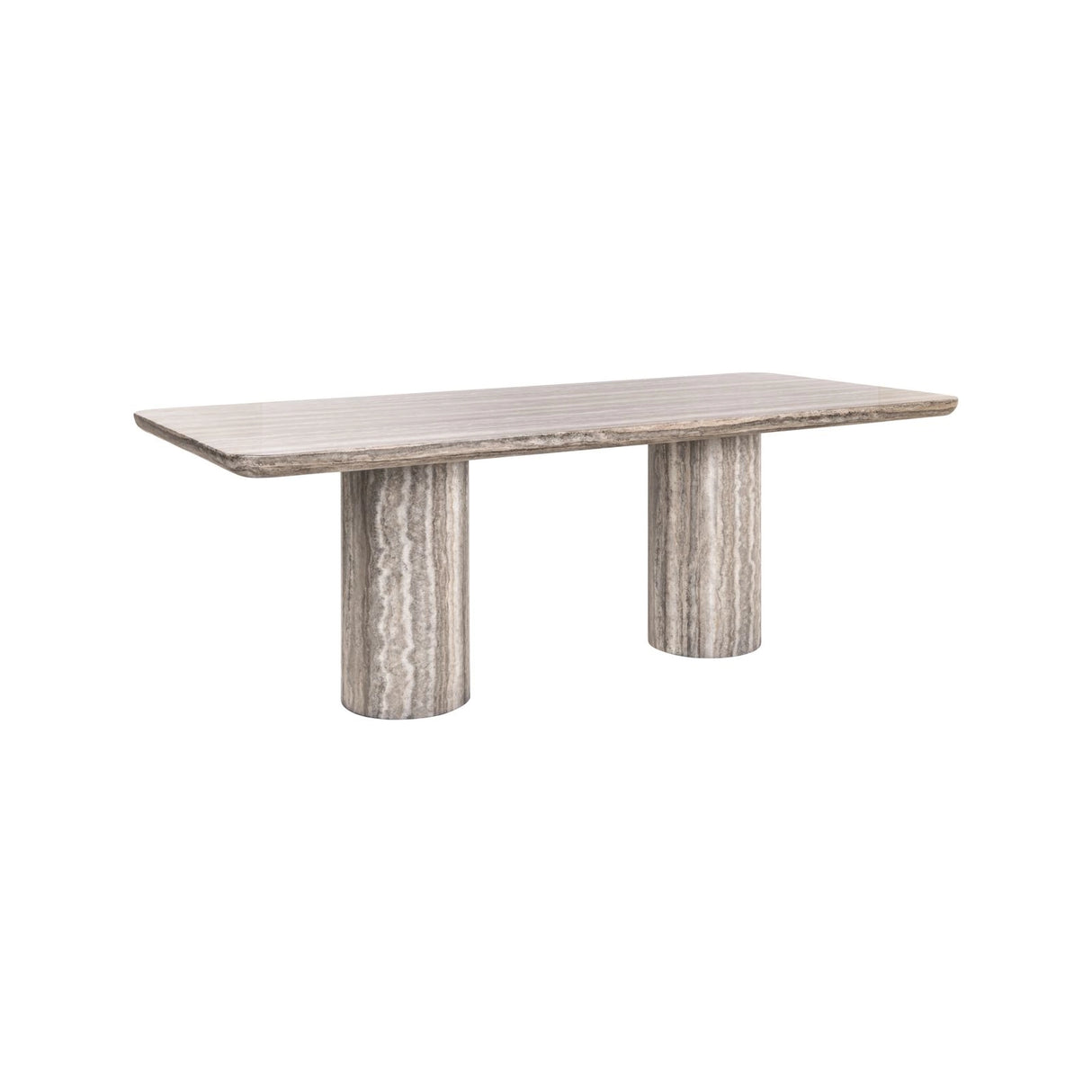 Esstisch Denizly aus Guangxi-Marmor in grau, 225x100x76 cm von Richmond Interiors – Bild 1