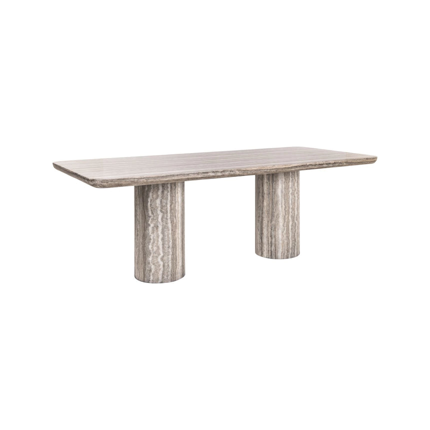 Esstisch Denizly aus Guangxi-Marmor in grau, 225x100x76 cm von Richmond Interiors – Bild 1