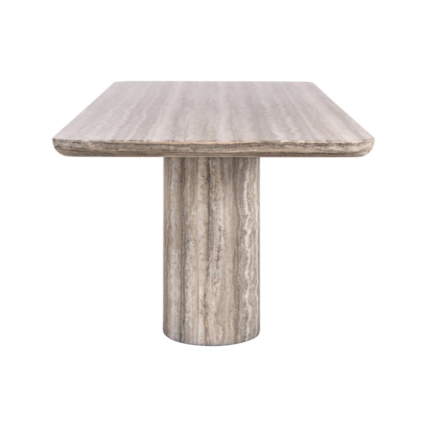 Esstisch Denizly aus Guangxi-Marmor in grau, 225x100x76 cm von Richmond Interiors – Bild 3