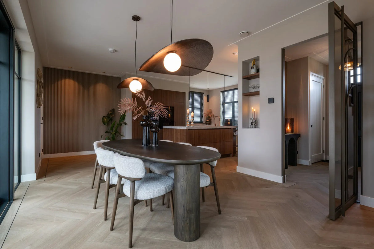 Esstisch Ellington aus Eichenfurnier in braun, 230x100x76 cm von Richmond Interiors – Produktbild 8