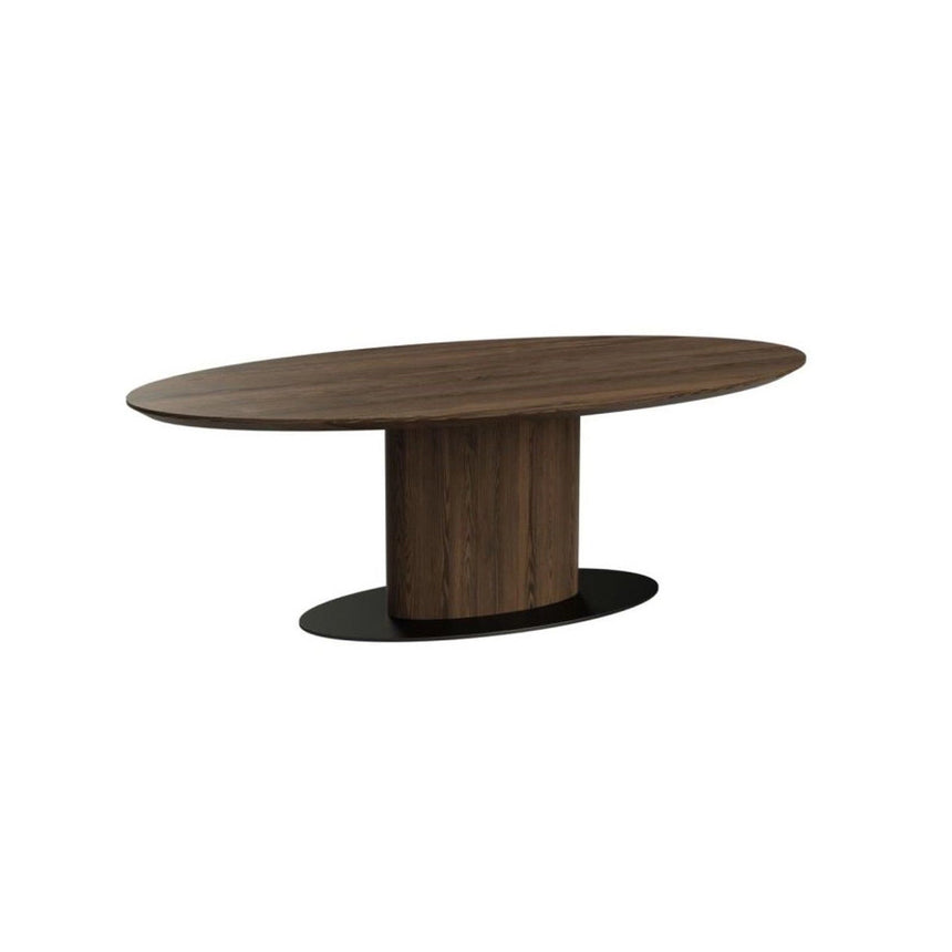 Esstisch Gordon aus Eichenfurnier in braun, 240x110x76 cm von Richmond Interiors – Produktbild 1