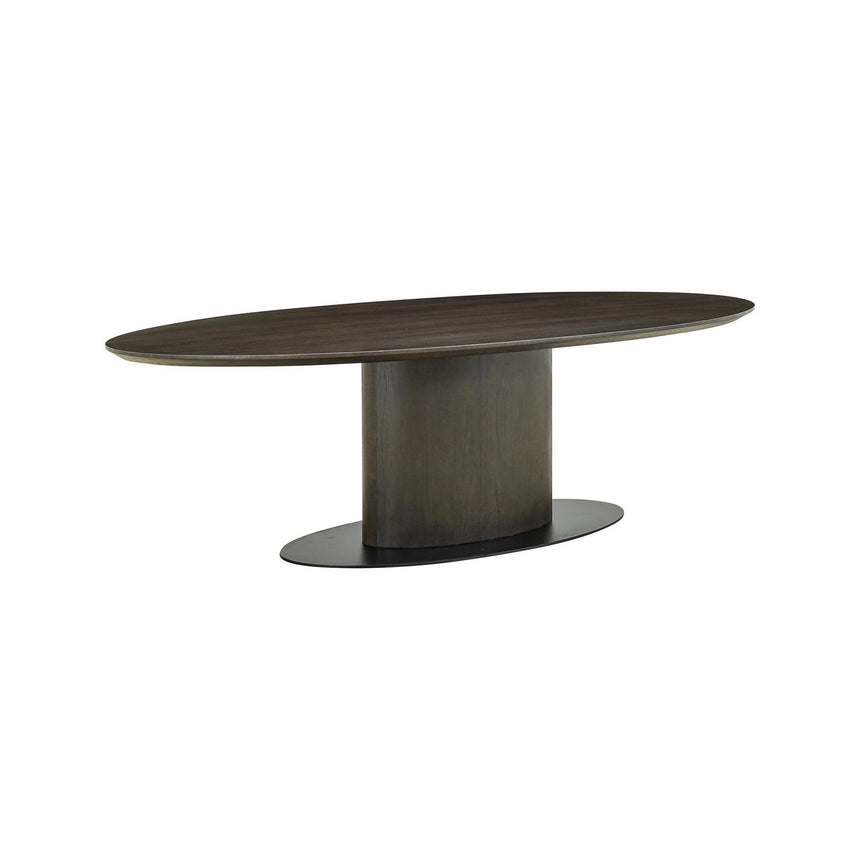 Esstisch Gordon aus Eichenfurnier in braun, 240x110x76 cm von Richmond Interiors – Produktbild 2