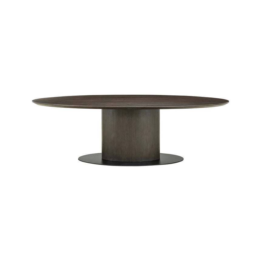 Esstisch Gordon aus Eichenfurnier in braun, 240x110x76 cm von Richmond Interiors – Produktbild 3