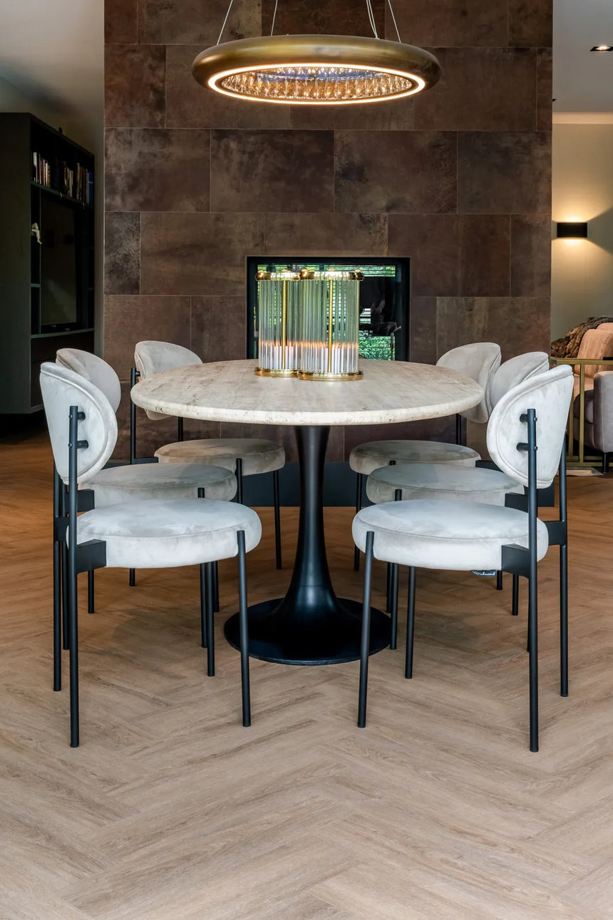 Esstisch Hampton in beige, 230x100x78 cm von Richmond Interiors – Produktbild 12