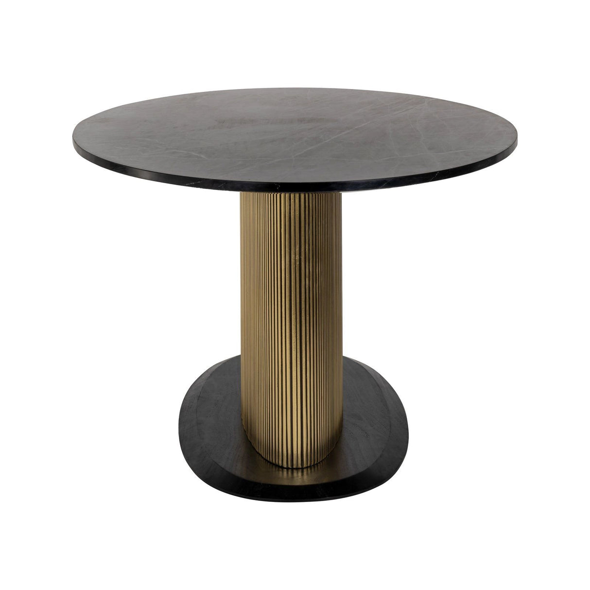 Esstisch Ironville aus Marmor in schwarz/gold, 235x110x76 cm von Richmond Interiors – Produktbild 2