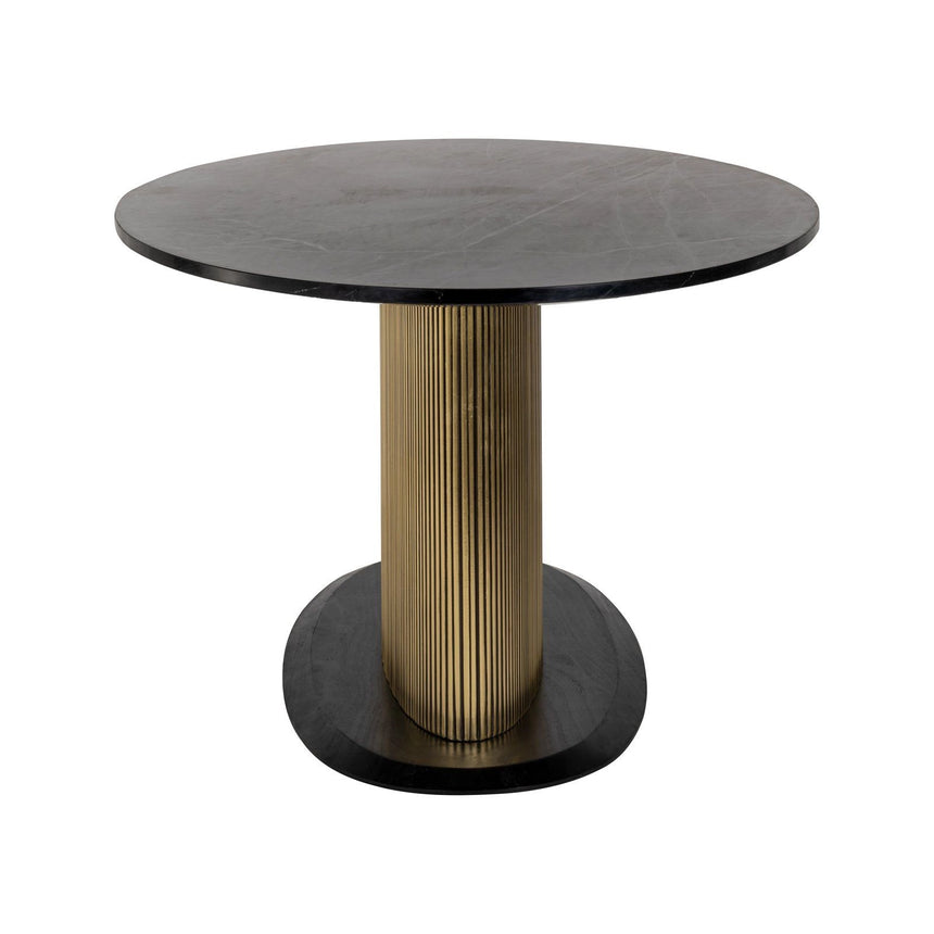 Esstisch Ironville aus Marmor in schwarz/gold, 235x110x76 cm von Richmond Interiors – Produktbild 2